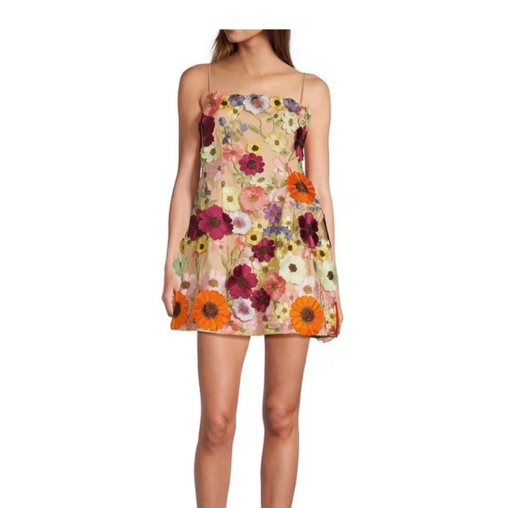 ANTONIO MELANI Floral Mini Dress - Multicolor